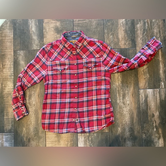 JACHS Girlfriend, Women Medium, Flannel Retail $40 - Picture 1 of 6